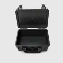 ABS Waterproof Hard Plastic Case Bag Tool Storage Box Protective Organizer+security Keyhole For Electronic Equipment Parts Etc