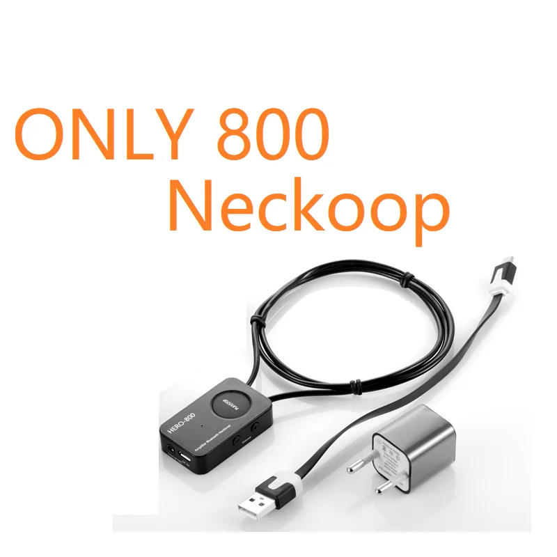 EDIMAEG 4,5 Вт Мощный усилитель беспроводной Bluetooth NeckLoop для слухового аппарата и наушника с Т-катушкой для ответа на сотовый телефон - Цвет: Only Neckloop