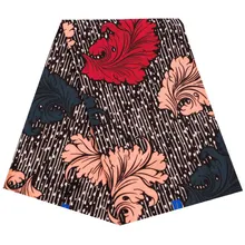 Африканская Анкара ткань высокого качества настоящий воск печать ткань хлопок африканский голландский воск ткань