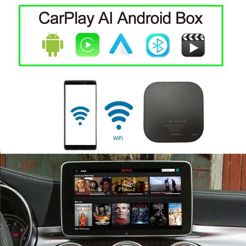 Mini Applepie Android Ai Box Youtube Netflix Spotify Display Google