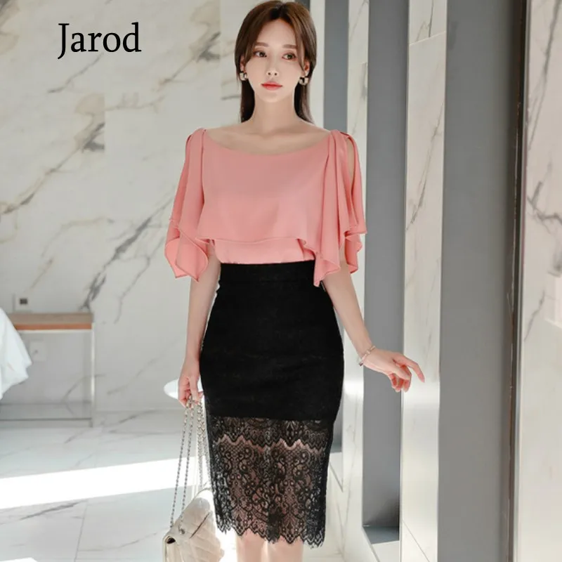 Chiffon pencil skirt Clearance