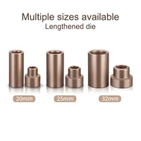 20/25/32mm PPR Hot Melt Die Fixer Head Lengthened Thickened Welding Machine Daikin Mold Tube Non-stick Hot Head Welding Parts 2