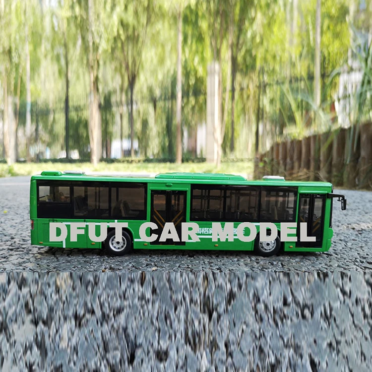 Игрушечный автомобиль из 1:43 сплава JIN LONG KLQ6129, модель автобуса, детские игрушечные машинки, оригинальные авторизованные подлинные детские игрушки