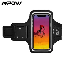 Mpow спортивный нарукавный чехол для спортзала для iPhone X, регулируемый нарукавник для бега, на руку, для смартфона, для сотовых телефонов, ручная сумка для iPhone, чехол