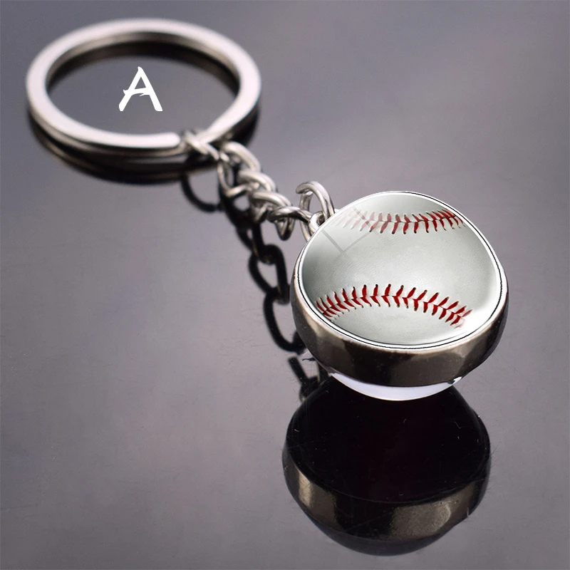 3pcs/set Mini Baseball Keychain Sports Souvenir Pendant Baseball Keyring Toys IJ