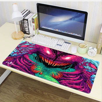 

Large Gaming Mouse Pad Computer Gamer CS GO Keyboard Mouse Mat Hyper Beast Desk Mousepad for PC