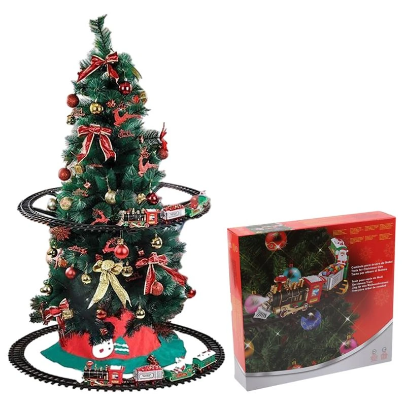 voordeel Erfenis Vaak gesproken Elektrische Kerstboom Trein Set Hecht Aan Uw Boom Realistische Geluiden &  Verlichting Kerstcadeau Toy Battery Operated 2022 Nieuwe|Diecast &  Speelgoed auto´s| - AliExpress