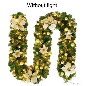 

Artificial Christmas Tree Simulation Green Rattan Spruce Fir Wreath Hanging