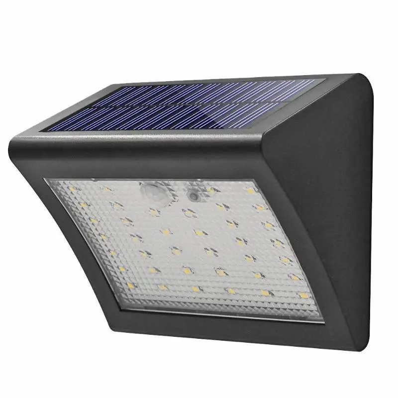 38LED солнечный датчик движения настенный светильник Открытый водонепроницаемый небольшой уличный индукционный светильник для человеческого тела садовый уличный светильник