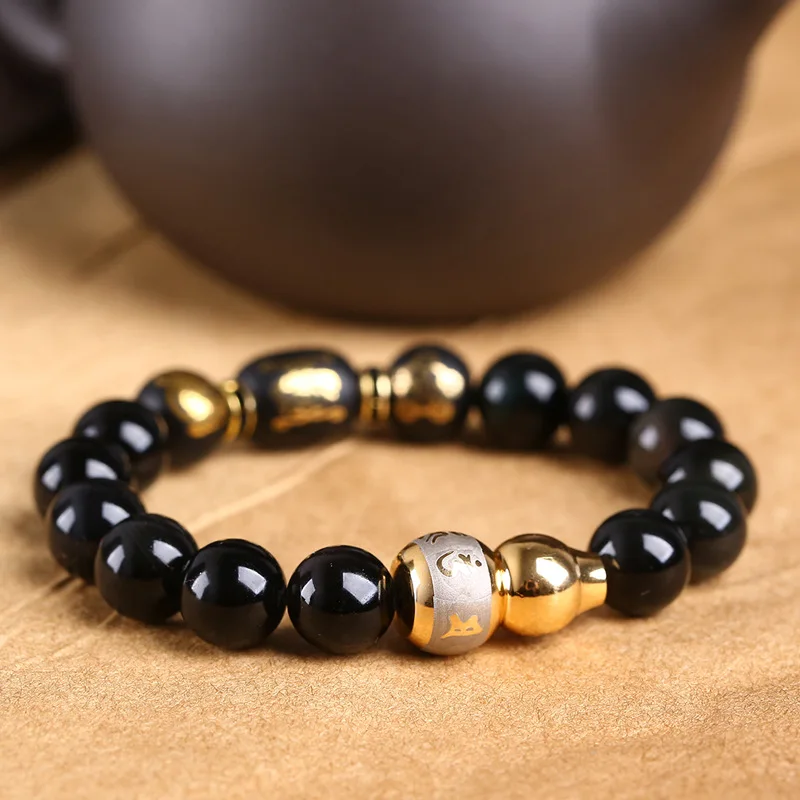 

Chun Yuan 2019 Is a Monkey Fluke Woo Monkey Triple Bracelets Zodiac Monkey Wear Men And Women Accessories