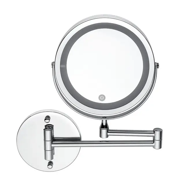 $US $38.80  Led 10X Magnifying Makeup Shaving Vanity Mirror Bathroom Wall Mount 360°