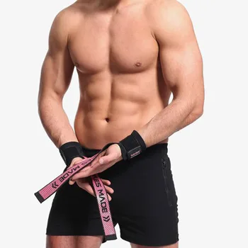 

AOLIKES Weight Lifting Wrist Bar Straps Bodybuilding Support Wraps Booster Belt High Quality Practical And Durable