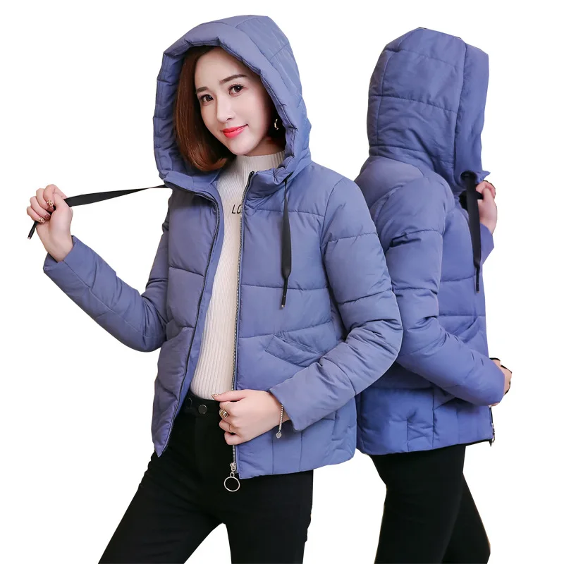 

Womens parkas Autumn Winter Coats Casual Warm Outwear Hooded Pockets Vintage Oversize Coats abrigos mujer invierno