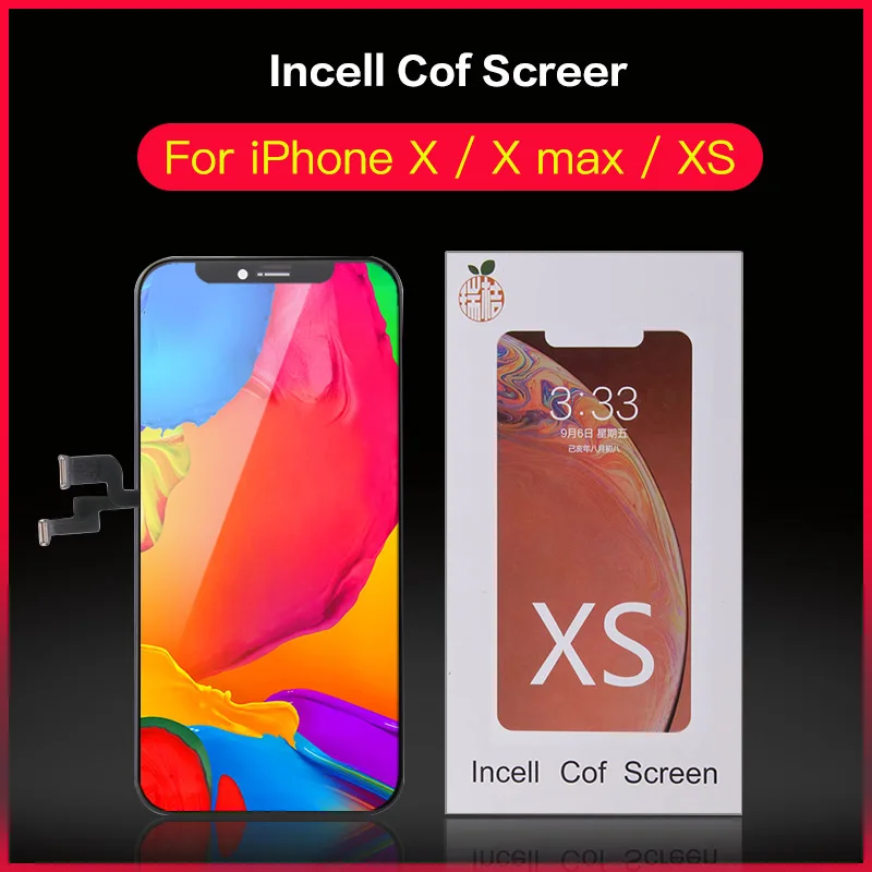 

AAA RJ Incell Screen For IPhone X XS XR XS Max 11 Pro LCD Display Replacement Assembly Digitizer Touch Pantalla Perfect Repair
