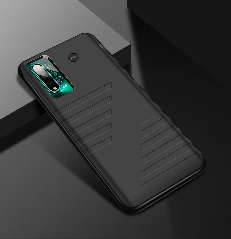 Nova 5 5000mAh тонкий чехол питания для huawei Nova 5 Pro зарядное устройство чехол резервного питания Силиконовый противоударный чехол для аккумулятора - Цвет: Nova 5 5 Pro-Black