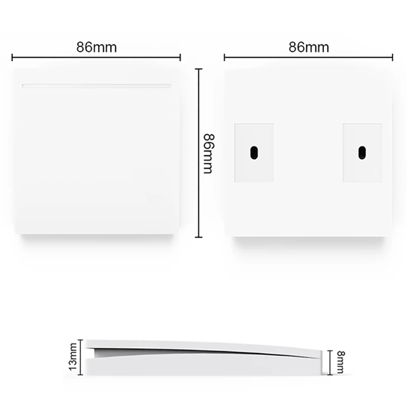 Беспроводной настенный выключатель, настенная панель, пульт дистанционного управления, передатчик и приемник, умный дом, потолочный светильник, лампа для спальни, дома Livi