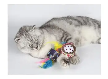 買取 2019 新高品質おかしいペットの猫のスクラッチボード猫のおもちゃダンボール猫爪ボードとプラスチックベルボールキャットニップと 1 グラム