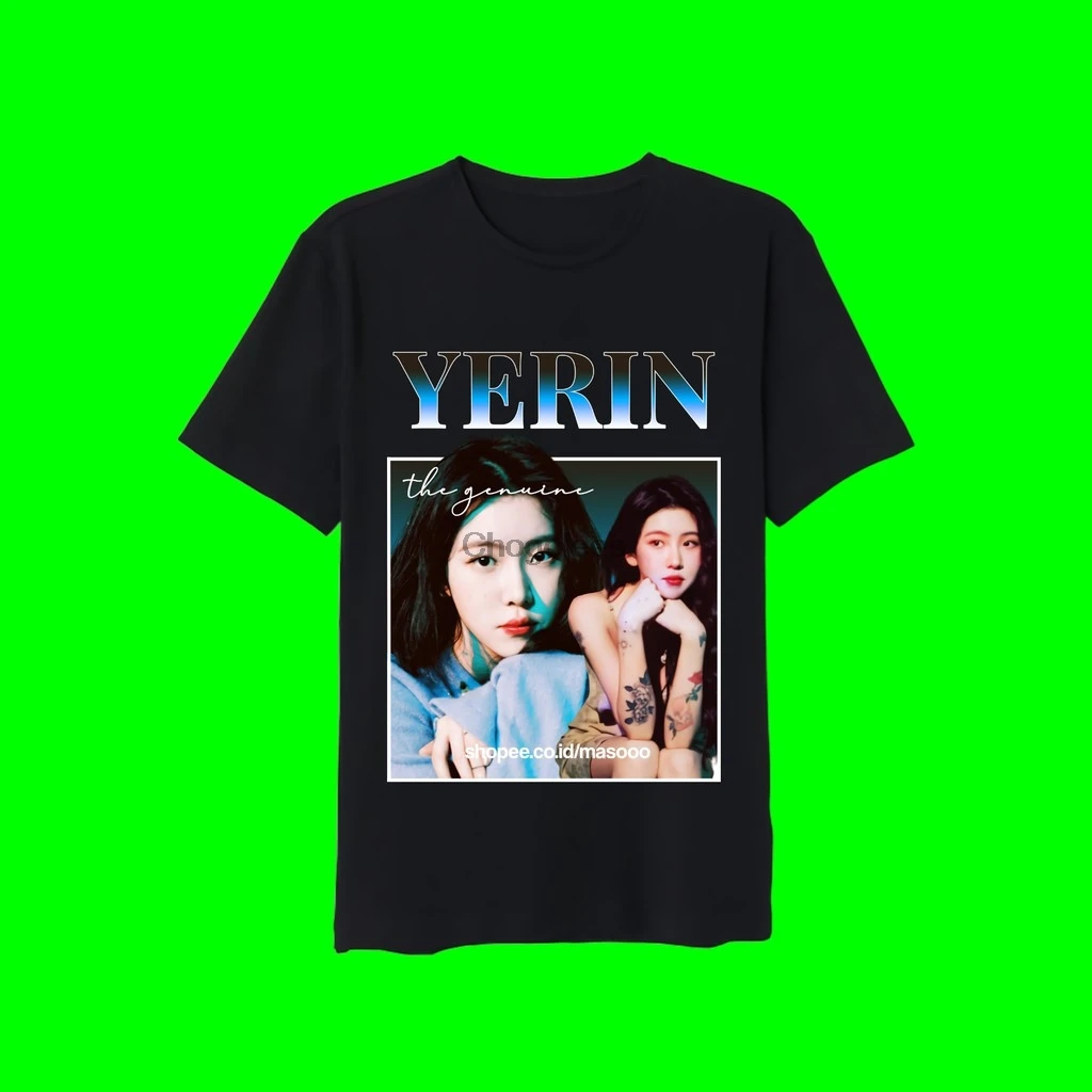 Футболка BAEK YERIN LEE HI PARK JIMIN SUNMI IU SUZY TAEYEON HEIZE | Мужская одежда