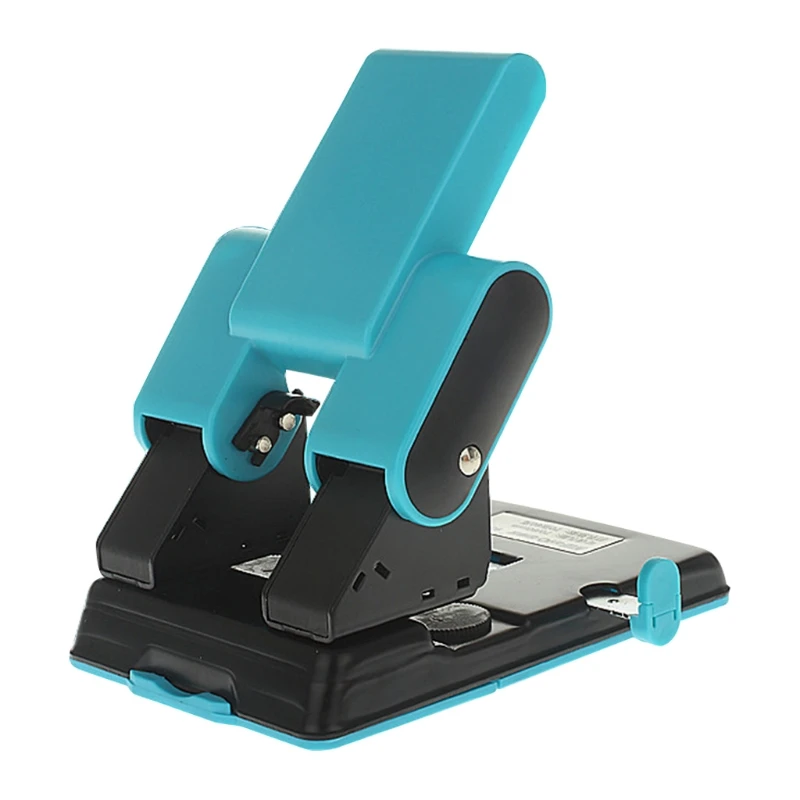 Heavy Duty Two Hole Puncher with Measuring Guide - Stationery Wholesale