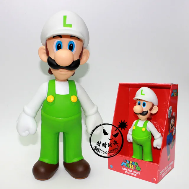 Super Mario Anime Model Toys Luigi Yoshi Peach Bowser Donkey Kong Action Figure Mario Bros Collection Model Dolls for Kid Gifts 2