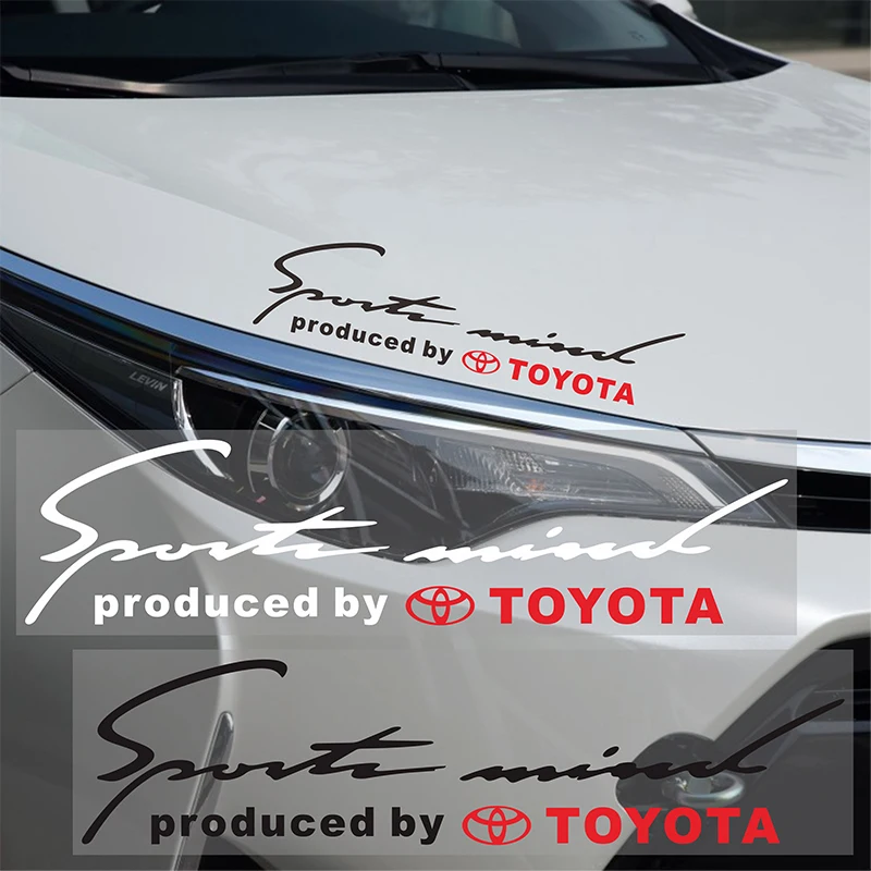 

1 PCS Car styling Car Eyebrow light Sticker Car Headlight Sticker For toyota corolla chr auris rav4 yaris avensis Car sticker