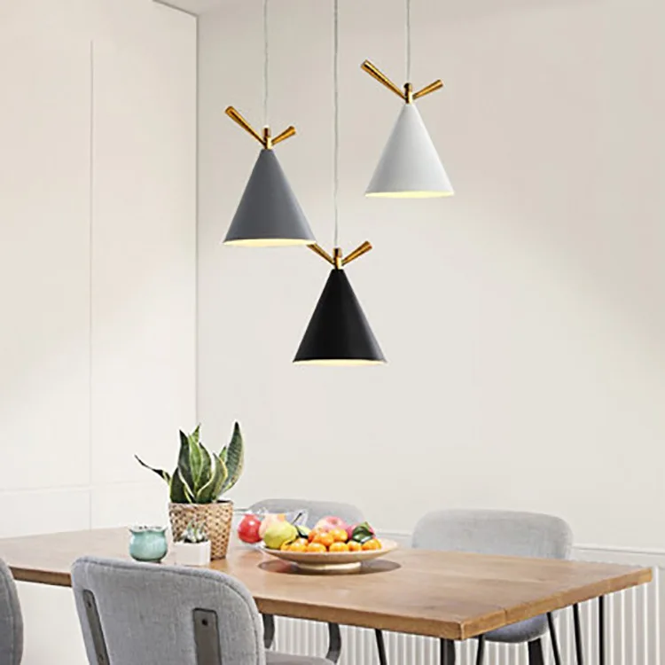 

Restaurant Cdelier Three End Post Modern Simple Bar Single Lighting Household Table Lamps