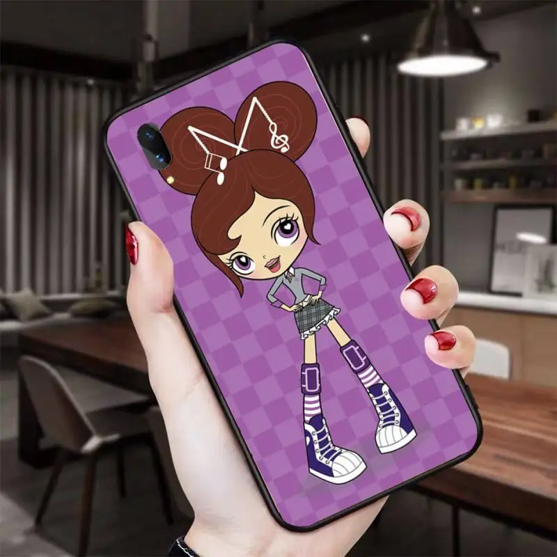 CUTEWANAN мультфильм Kuu Harajuku мягкий силиконовый черный чехол для телефона Vivo Y91c Y17 Y51 Y67
