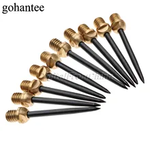 Высокое качество 10 шт Профессиональные бороны Дротика s стальные наконечники конверсии наконечники для дротиков точки полетов валы черные 3,5 см Дротика s Аксессуары