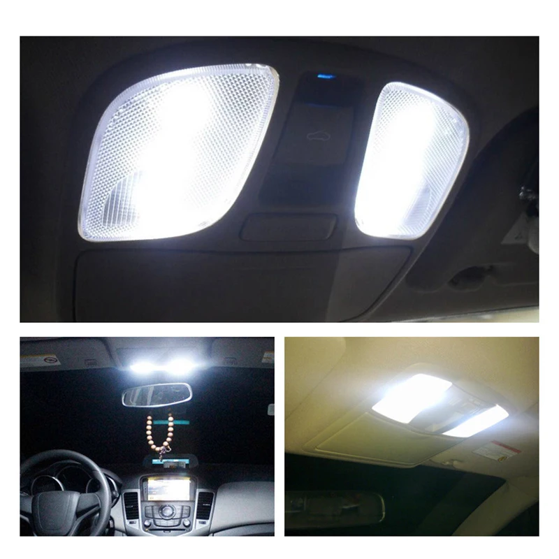 T10 led 5w W5w Canbus Белый 27smd 3014 автомобильный светильник 194 168 ошибка фотоэлемент лампы