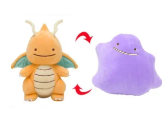 Ditto Metamon Dragonite 30 см наизнанку Подушка плюшевая кукла мягкая игрушка в