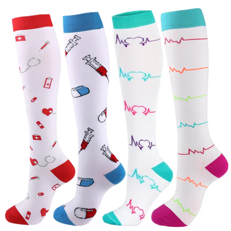 Compression Socks Men Women Edema Diabetics Varicose Veins 20-30 mmHg  Stockings