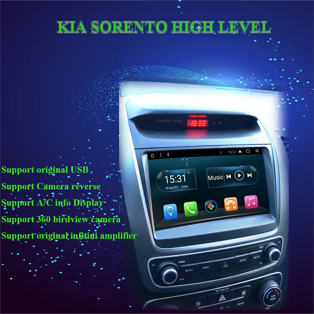dashboard kia sorento