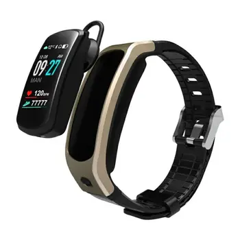 

smart bracelet blood pressure heart rate monitoring step counting Bluetooth call