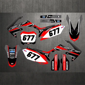 

Motorcycle stickers custom complete tool graphics background decal sticker quantity luster for team CRF250R10-13 450R09-12 2010