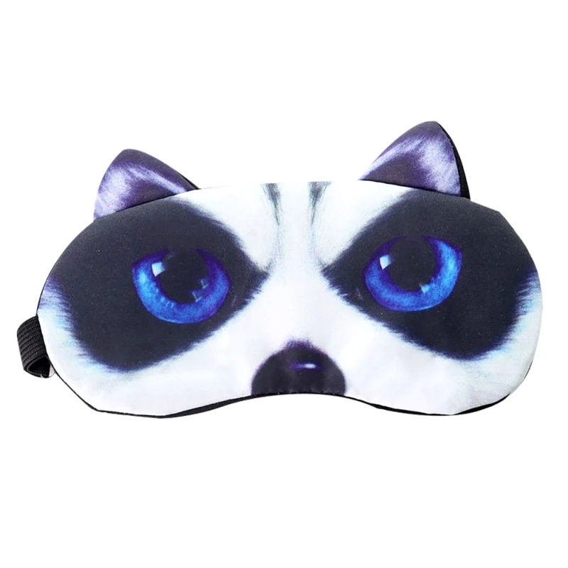 3 Креативные 3D глаза патч мультфильм животных мягкие маски для глаз унисекс студентов льда сна повязка на глаза, маска для сна - Цвет: 3