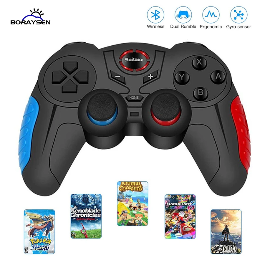 

Bluetooth Wireless Gamepad For Nintendo Switch Pro Console 6-Axis Gamepad For N-switch Pro Control Game Joystick For Windows PC