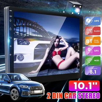 

Universal 1+16g 10.1 Car Multimedia Player 2 Din Stereo for Android 8.1 Wifi bluetooth GPS Nav Radio Player Touch Screen