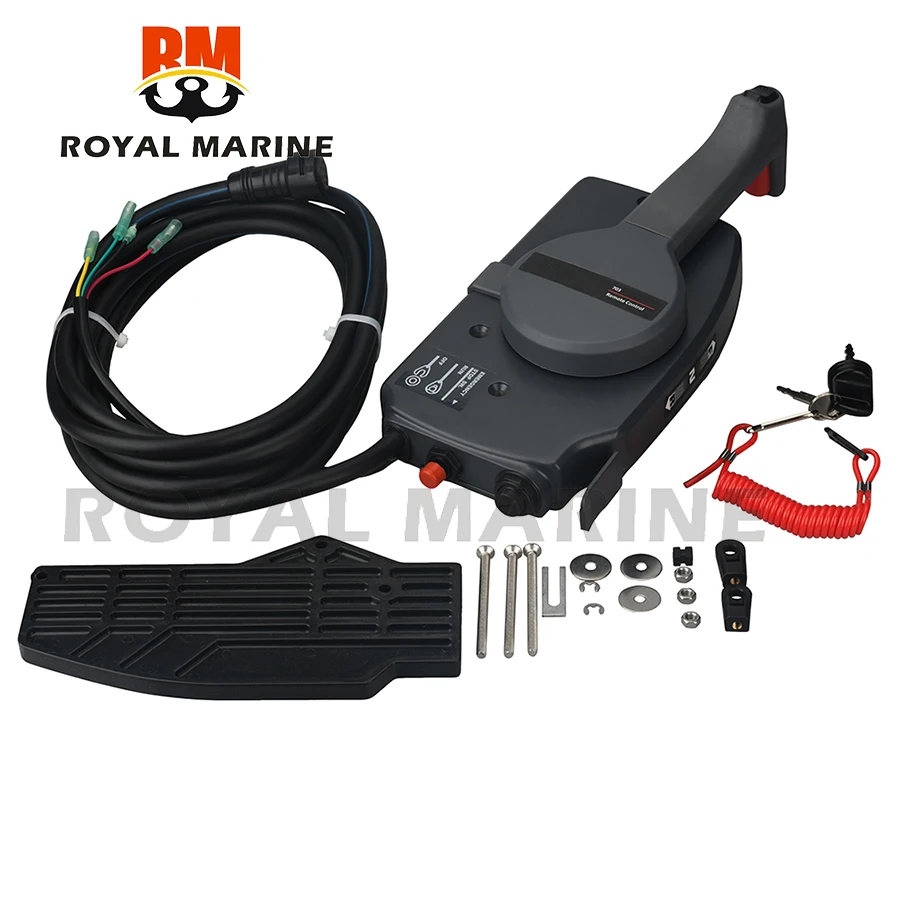 

703-48205 Outboard Engine Remote Control Box Assy for Yamaha Boat Motor,10 Pins push to open 703-48205-B1-00 boat engine part
