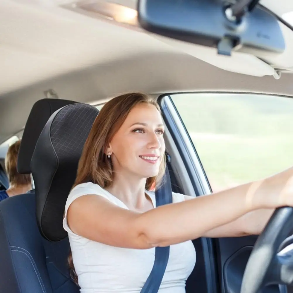 Car Memory Foam Pillow Neck Lumbar