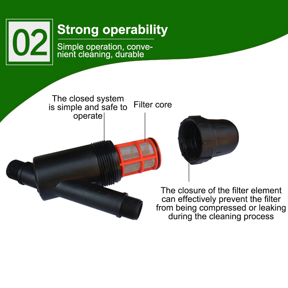Metal Net Filter Screen Sprayer 3/4 Inch 120 Mesh Gardening Drip ...