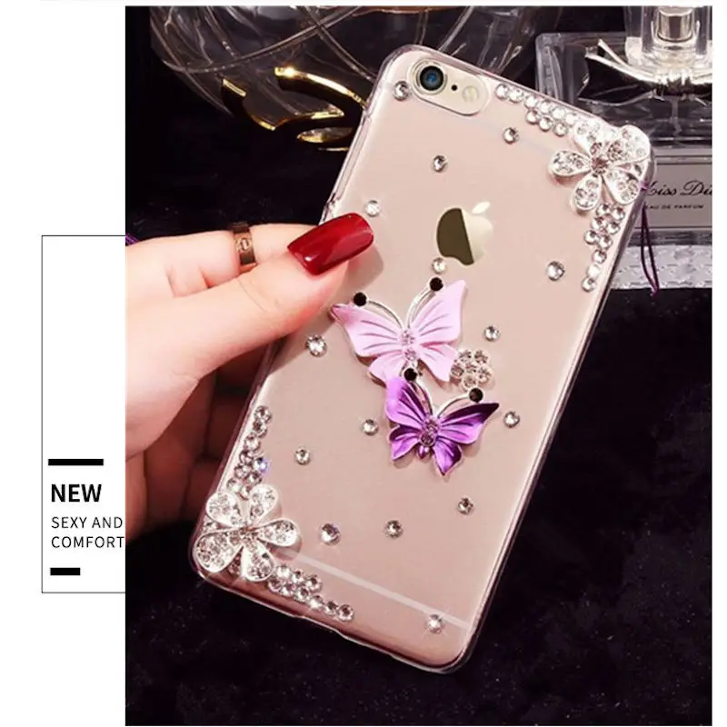 Luxury Rhinestone Embellished Phone Case