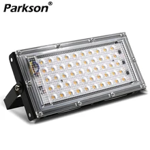 Foco светодиодный точечный светильник 50 Вт AC 220 В комбинированный прожектор светильник наружный Refletor Светодиодный точечный потолочный светильник Панель кухонный уличный светильник ing