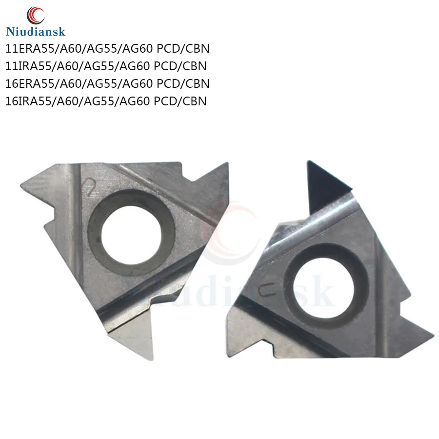 16ERAG55 16ERAG60 PCD CBN 11ира55 16ира60 16IRAG60 CNC Высококачественный алмазный