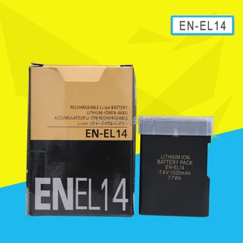 

EN-EL14 digital batteries ENEL14 EN EL14 Camera Battery pack For Nikon D5200 D3100 D3200 D5100 P7000 7100 MH-