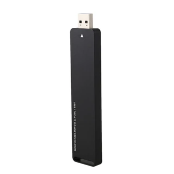 

USB 3.1 Type a to M.2 NVME SSD Enclosure Mobile Hard Disk Box M2 SSD Type a Solid State Hard Disk Box NVME M.2 SSD Case