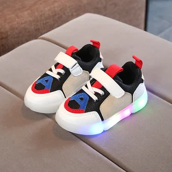 

New Children LED Light Up Shoes Kids Sneakers for Boys Girls Light Up Shoes Children LED Sports Shoes For Baby Girls Boys