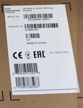 

814835-B21 814833-201 900W AC 240VDC RPS Power Backplane For DL180 DL160 ML150 G9 GEN9