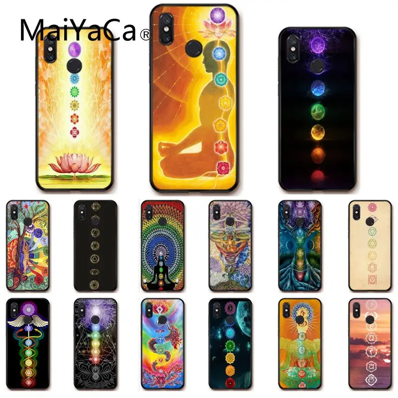 Maiyaca Мандала чакра настаивать Йога чехол для телефона Xiaomi mi5 6 A1 A2 Lite Mi9 9SE mi8lite 8explorer