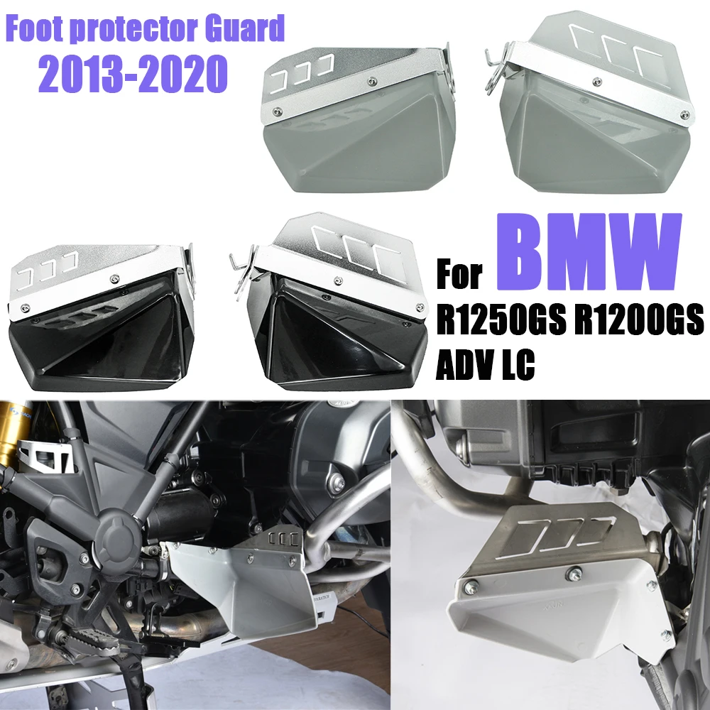 

For BMW R1200GS R1250GS ADV LC R1200 R1250GS 13-2020 Motorcycle Splash Foot protector Guard Rear Foot Brake Lever Shifter Cover