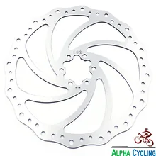 Горный велосипед 203 размер диск шесть круглые отверстия отверстие декоративный узор дисковый тормозной диск